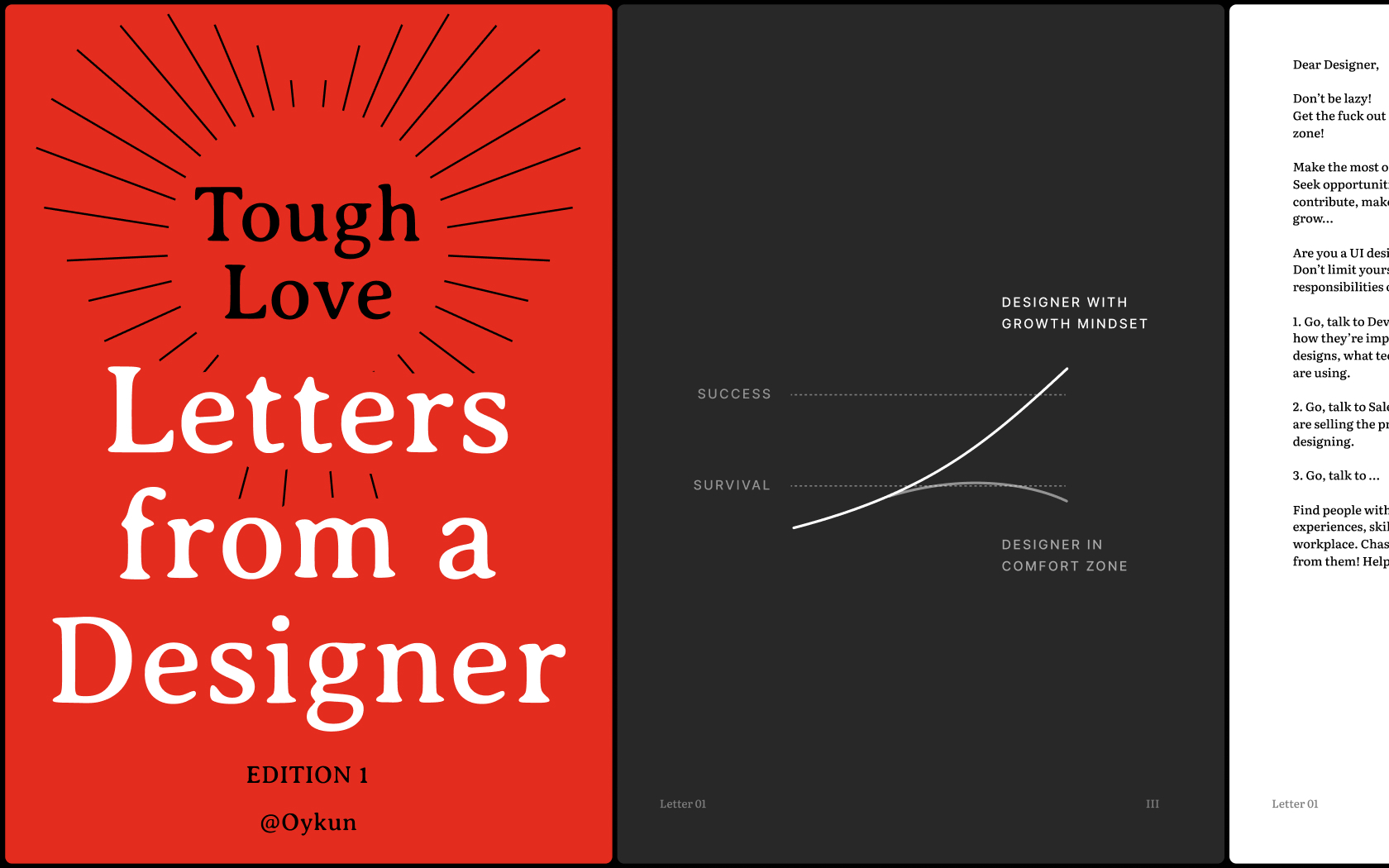 Tough Love Letters from a Designer
